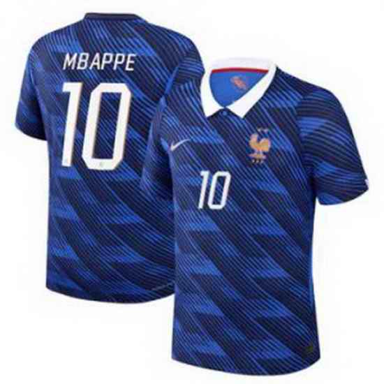 Youth 10Kylian Mbappe France Jersey   2